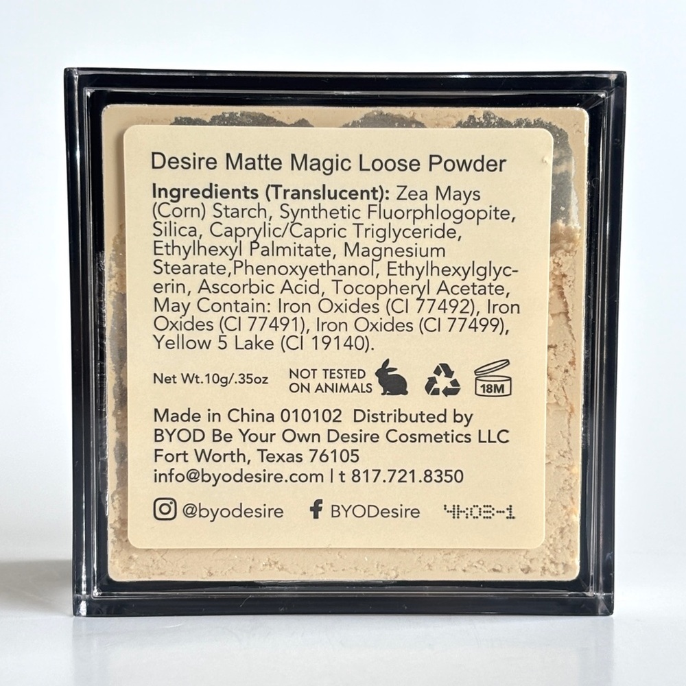 3/$25 BYOD Matte Magic Loose Powder - Picture 7 of 8